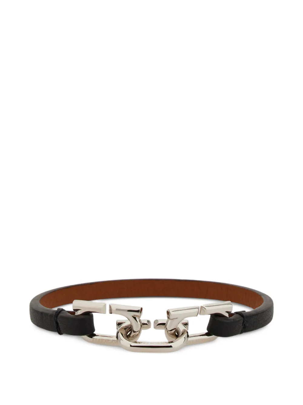 Ferragamo bicolor Gancini bracelet - Argento