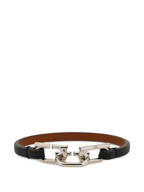 Ferragamo bicolor Gancini bracelet