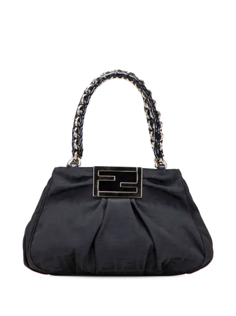 Fendi Pre-Owned tote Mia Chain pequeña de lona Zucca 2000-2010