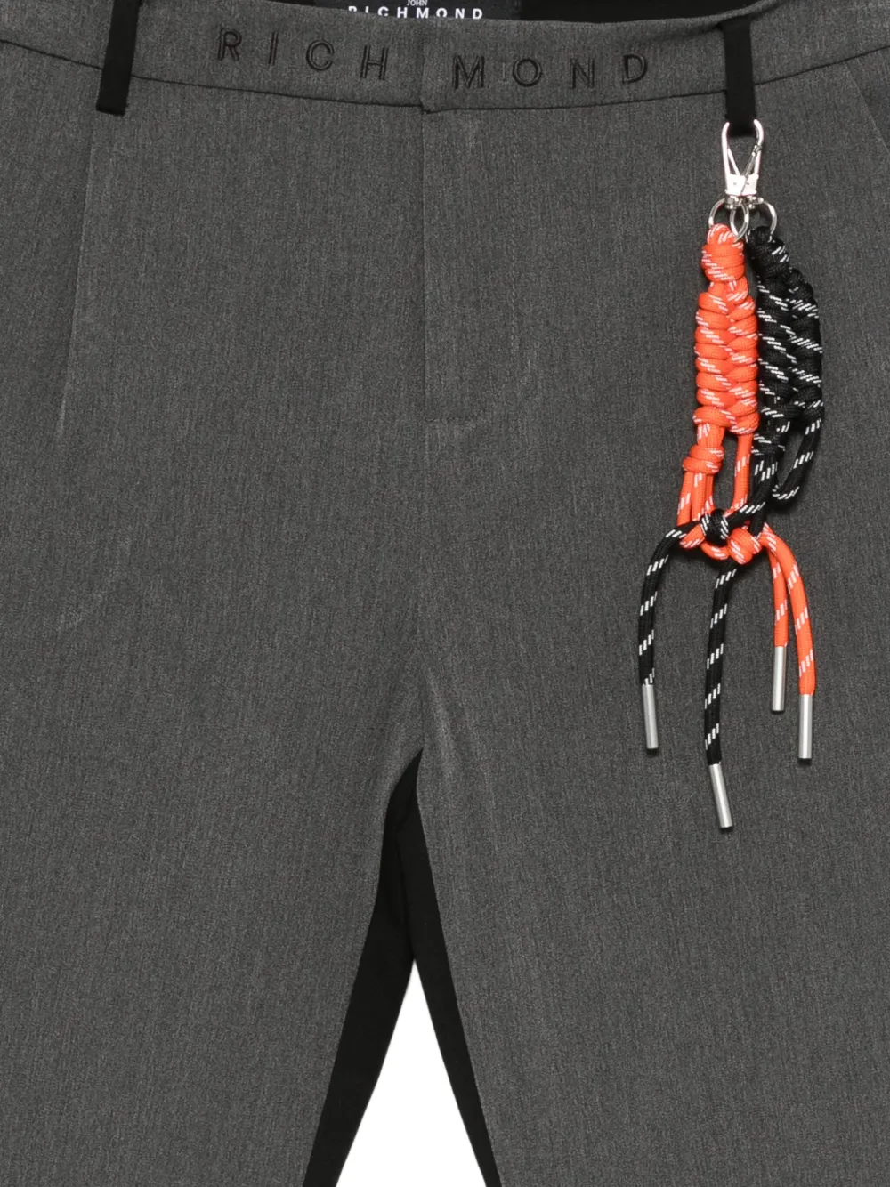 John Richmond Junior Tweekleurige broek Zwart