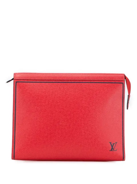Louis Vuitton Pre-Owned 2019 Taiga Pochette Voyage MM clutch bag