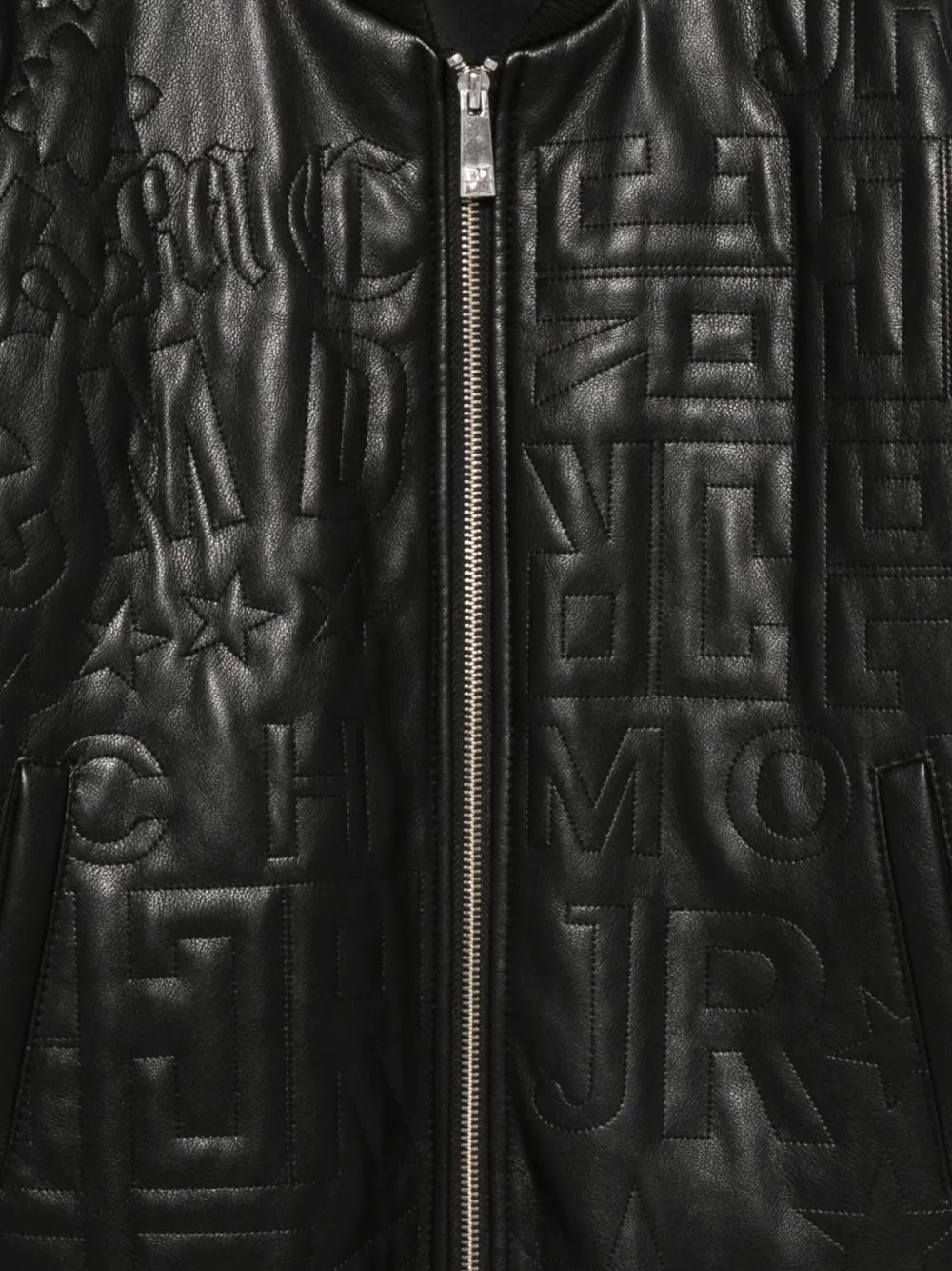 John Richmond Junior Jack met logo-reliëf Zwart