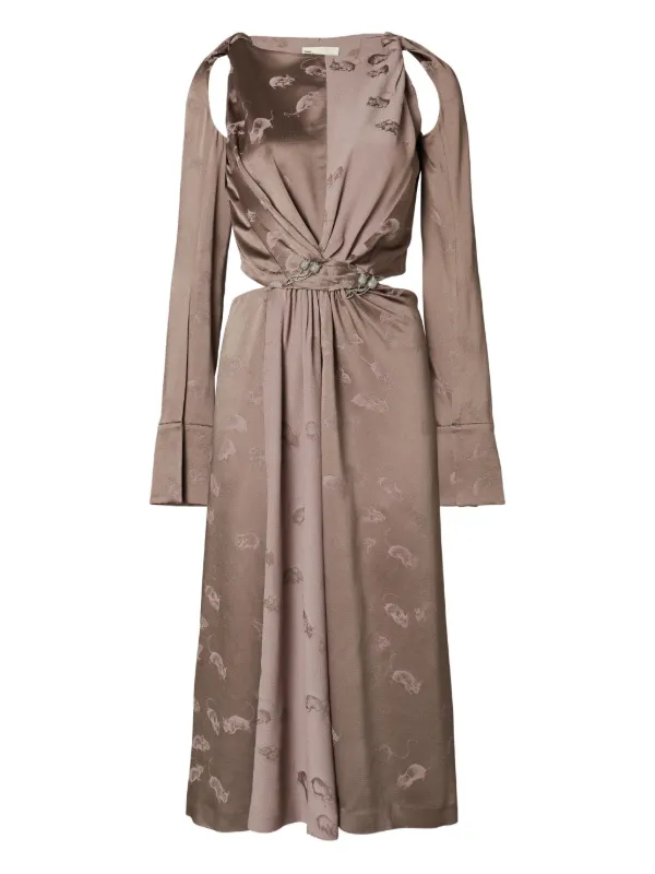 tory burch embroidered wrap dress Tory Burch Embroidered Cotton Wrap Dress In White - 40% Off