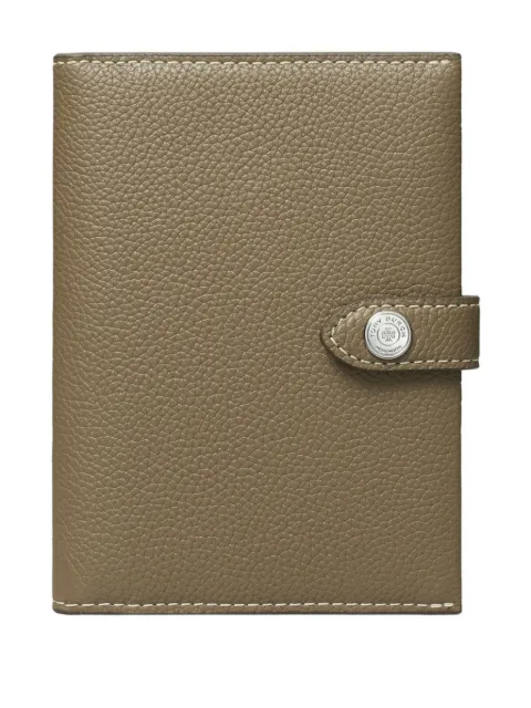 Tory Burch button leather passport case