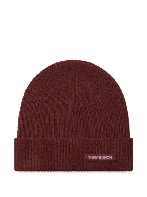 Tory Burch ribbed knit hat