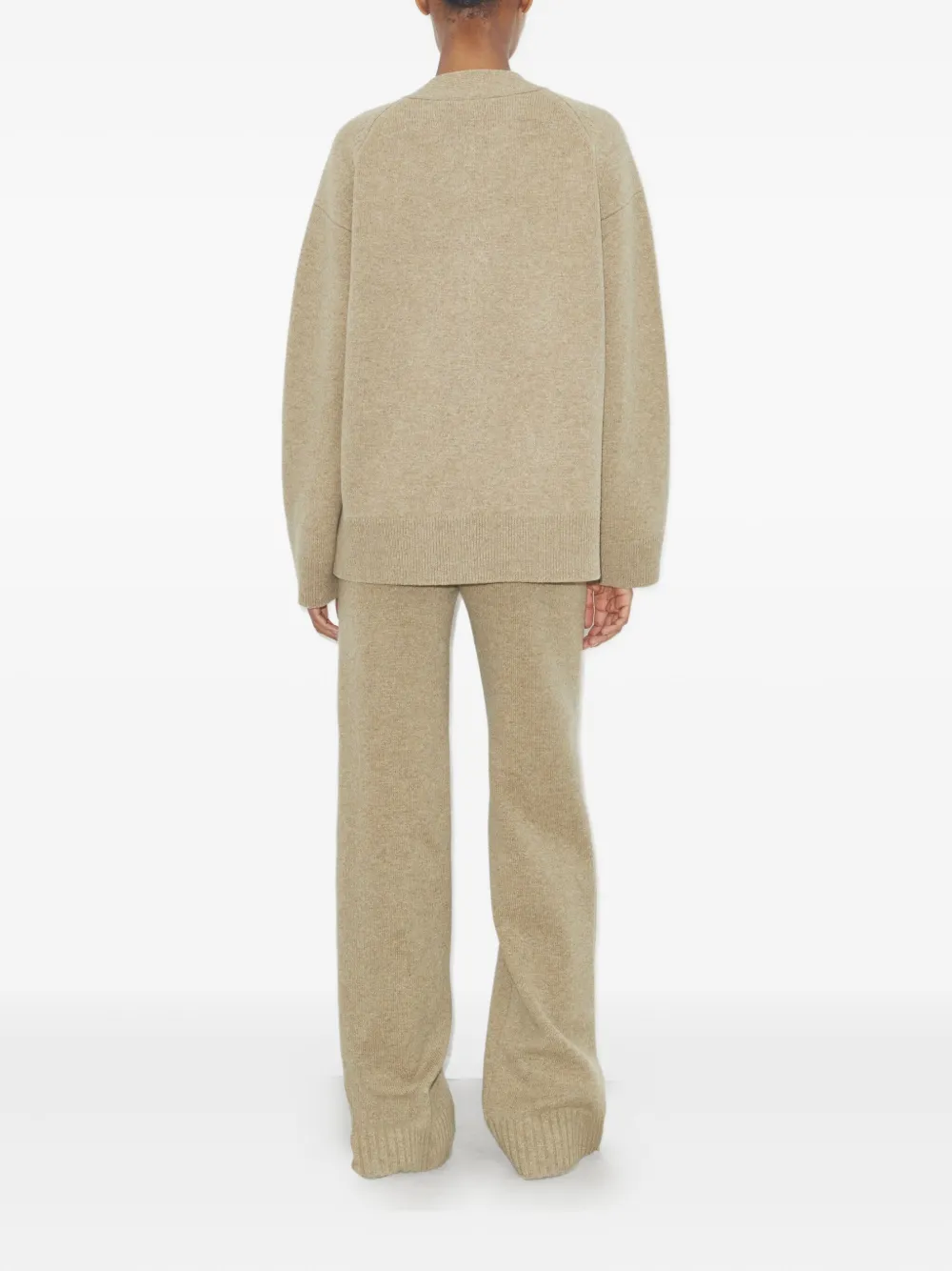 Tory Burch Button Cardigan In Neutral