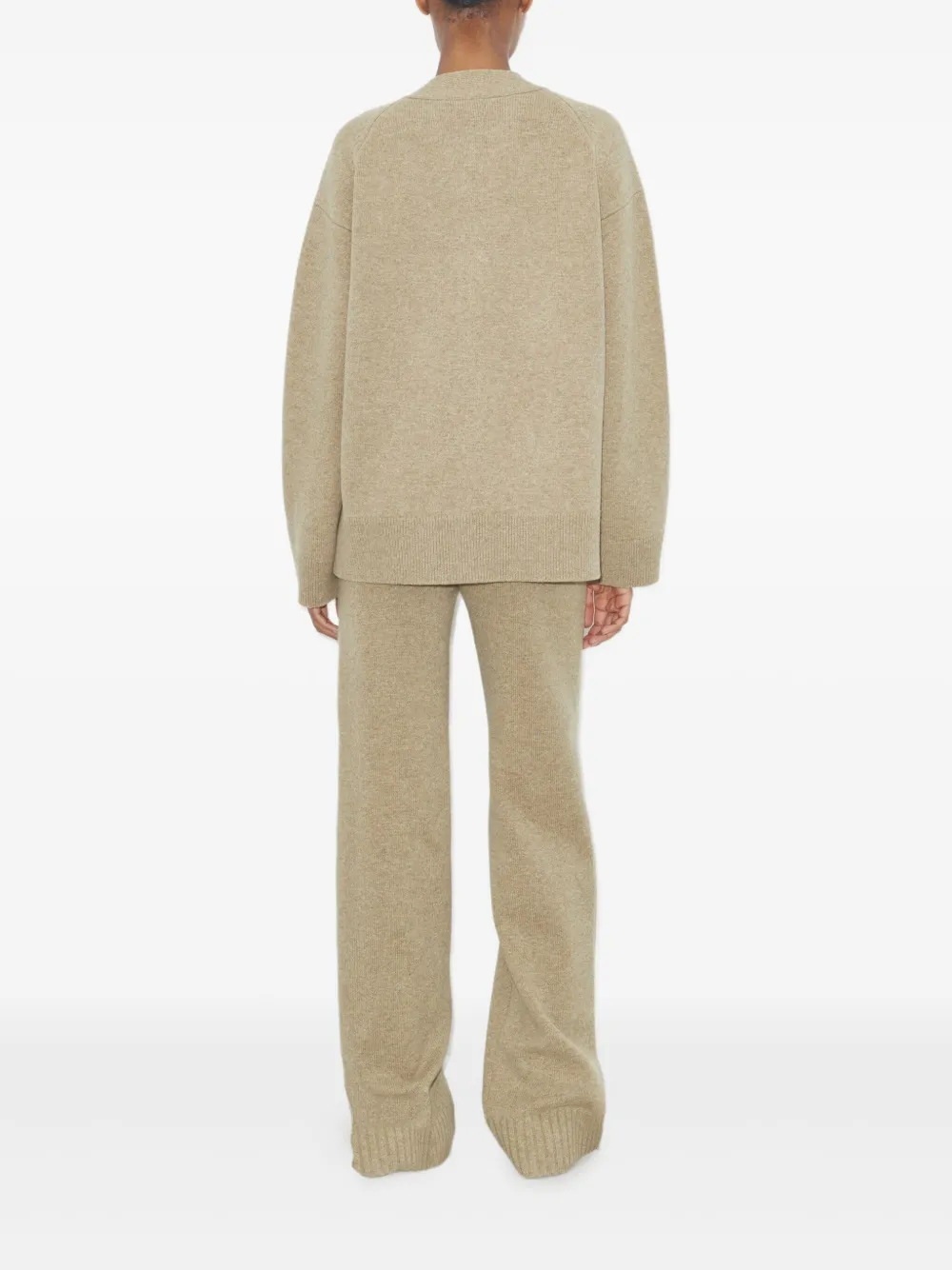 Tory Burch Vest met knoop Beige