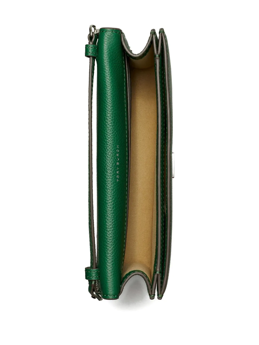 Tory Burch Envelope kleine tas met ketting Groen