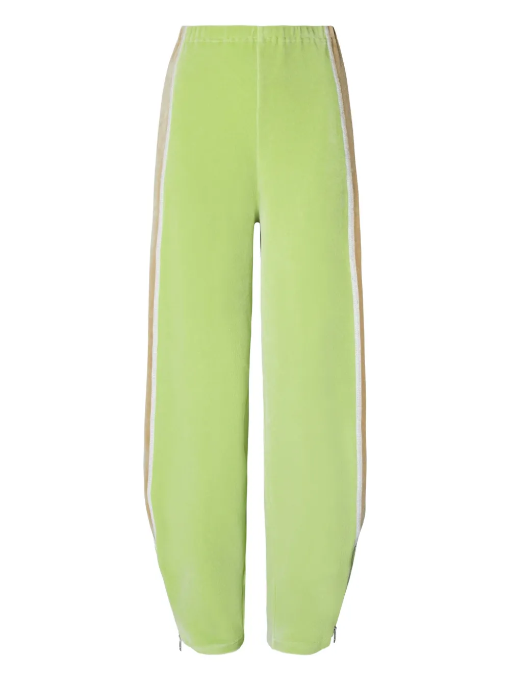 Tory Burch Pantaloni sportivi con zip - Verde