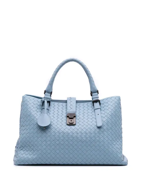 Bottega Veneta Pre-Owned Nappa Intrecciato Roma 中号托特包（2012-2025年典藏款）