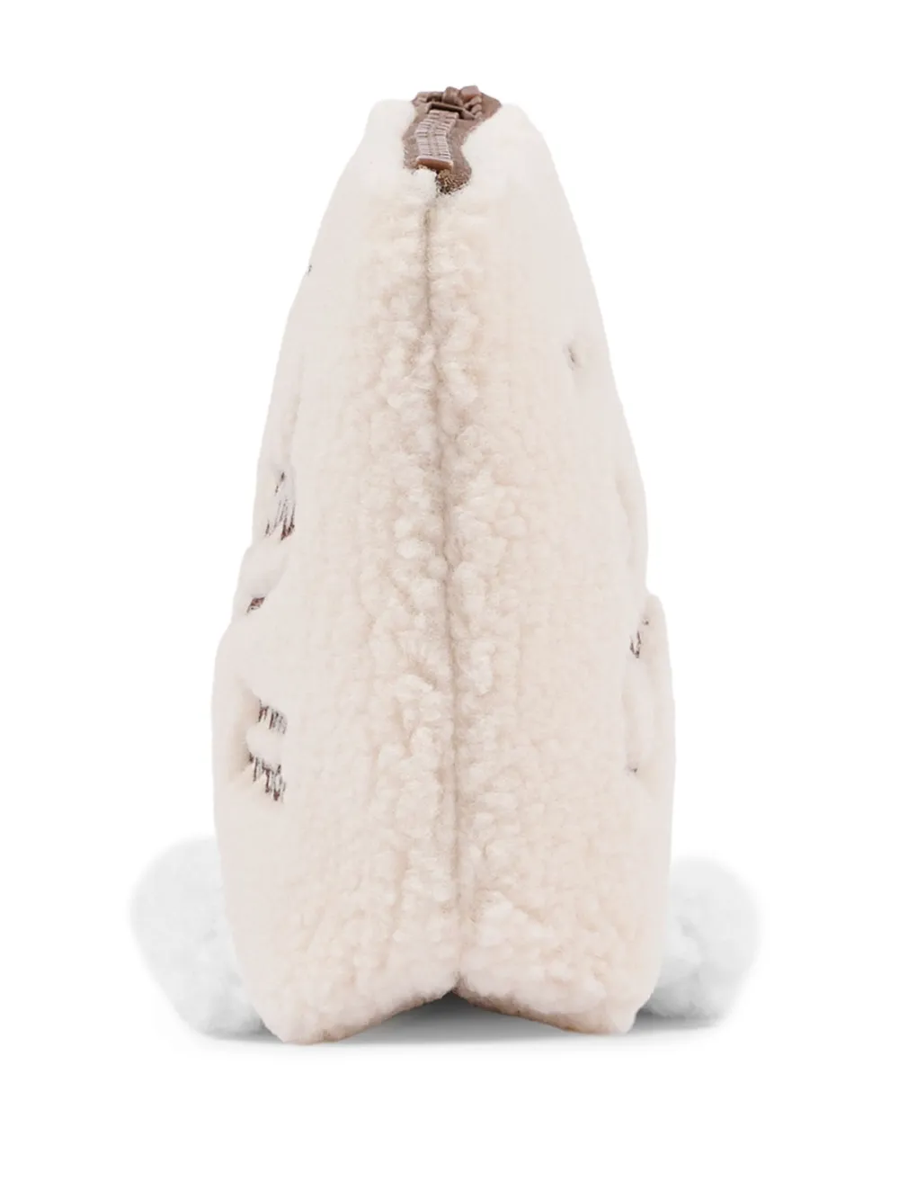 MC2 Saint Barth Pochette met logopatroon Beige