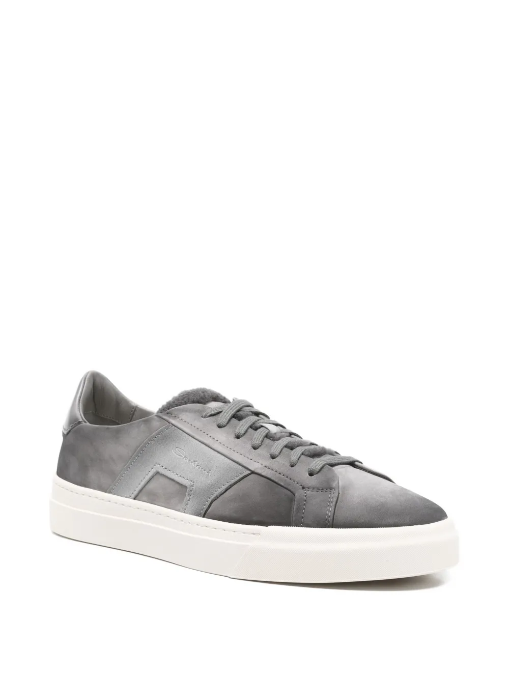 Santoni Sneakers met vlakken Grijs