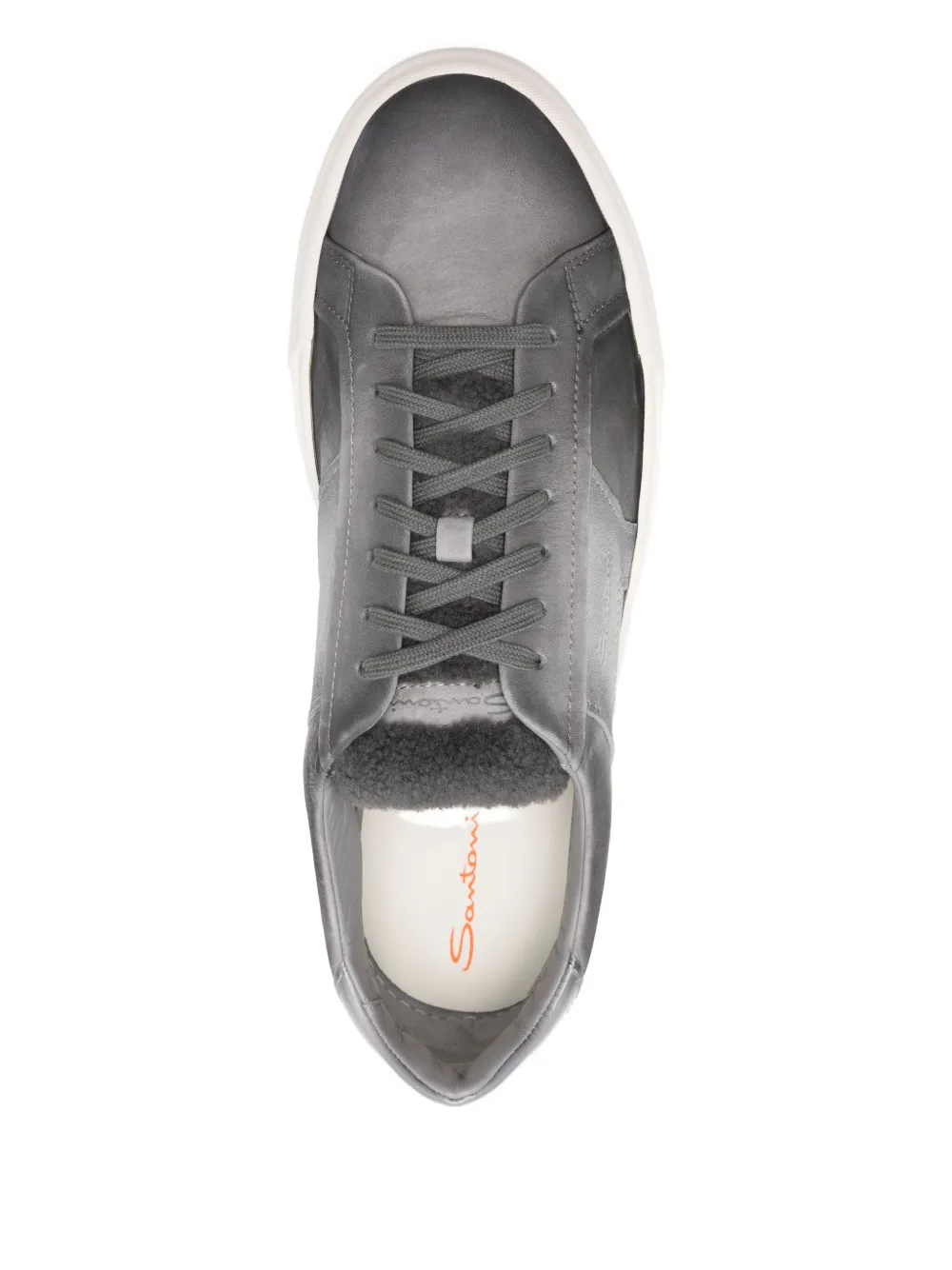 Santoni Sneakers met vlakken Grijs