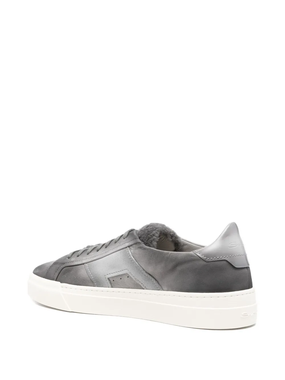 Santoni Sneakers met vlakken Grijs