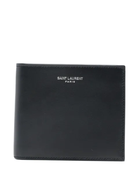 Saint Laurent cartera con motivo del logo
