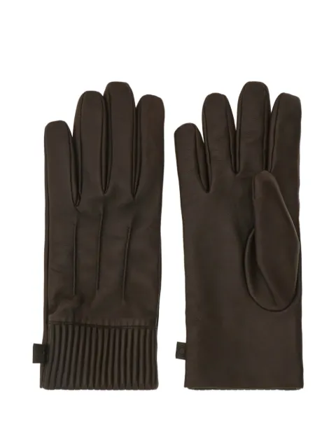 Ferragamo lined topstitching gloves
