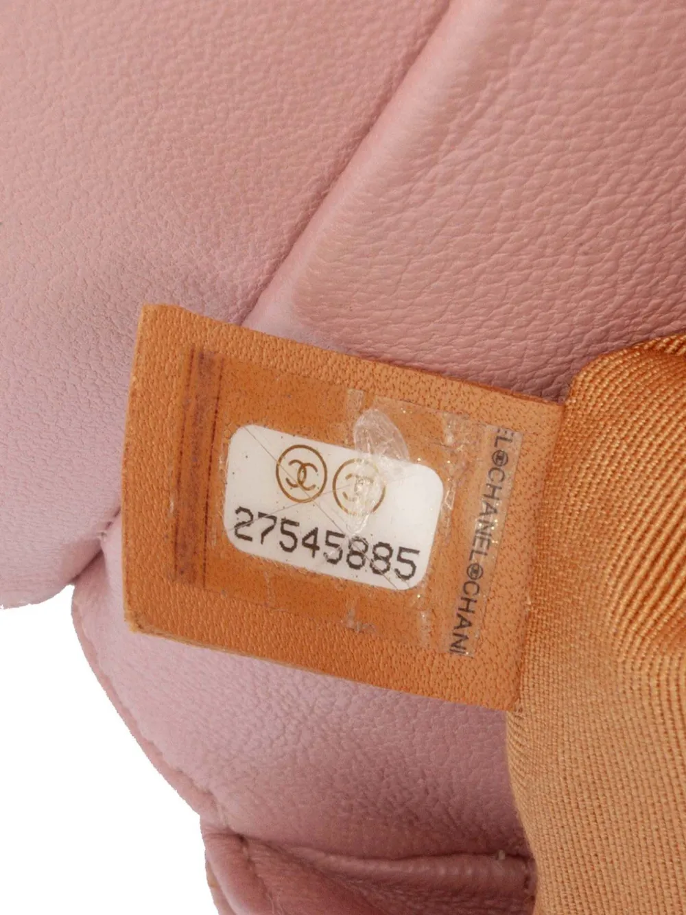 Pre-owned Chanel 2019 Quilted Lambskin Curved Flap Crossbody Bag In Pink