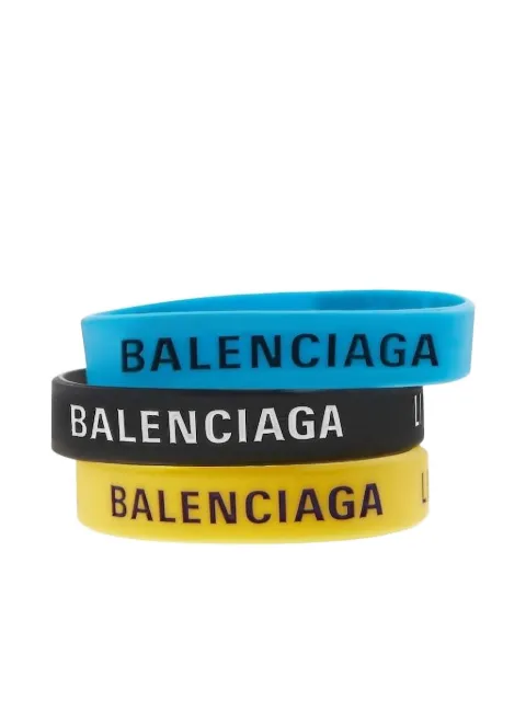 Balenciaga limited-edition bracelets (pack of three)