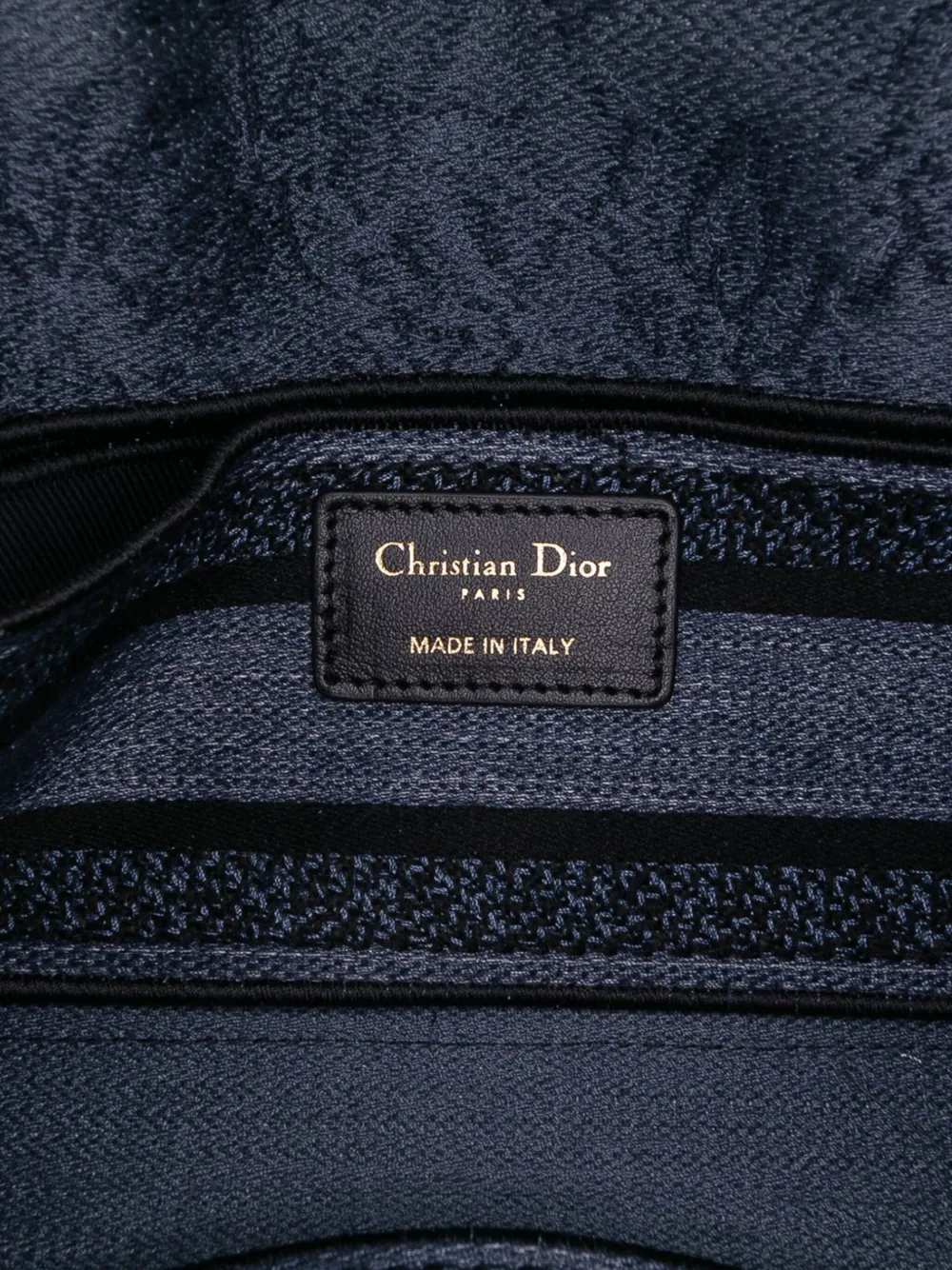 Pre-owned Dior 2023 Medium Canvas Embroidered Toile De Jouy Lady D Joy Satchel In Blue