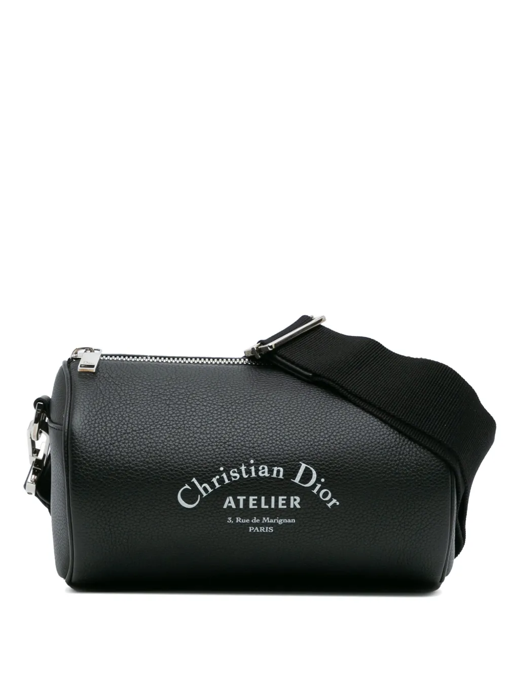 Christian Dior Pre-Owned 2018 Leather Atelier Roller crossbody bag | Black | Image 1