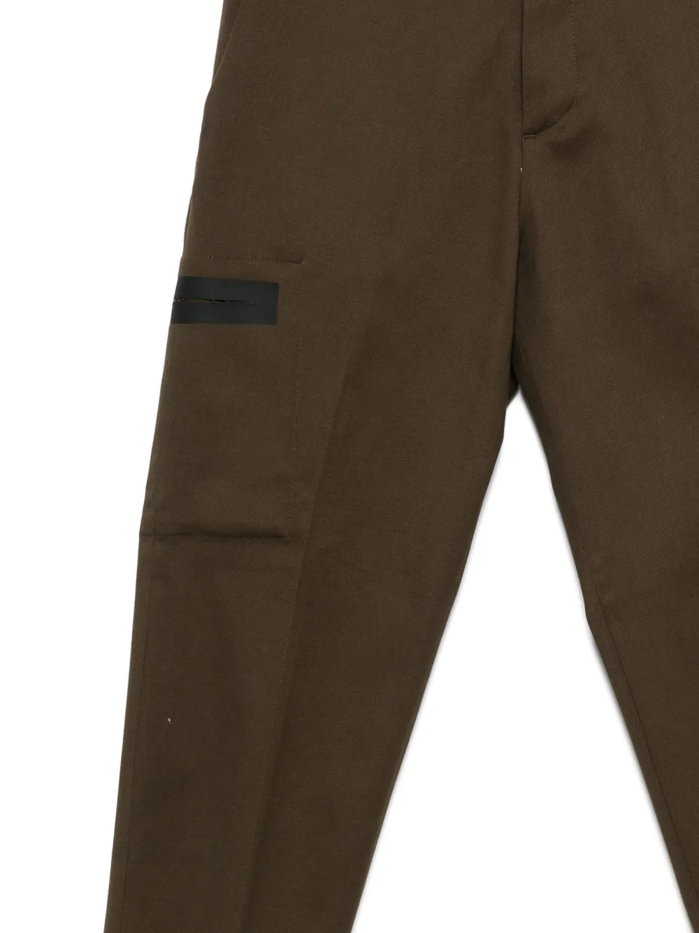 Nine In The Morning Broek met patch Groen