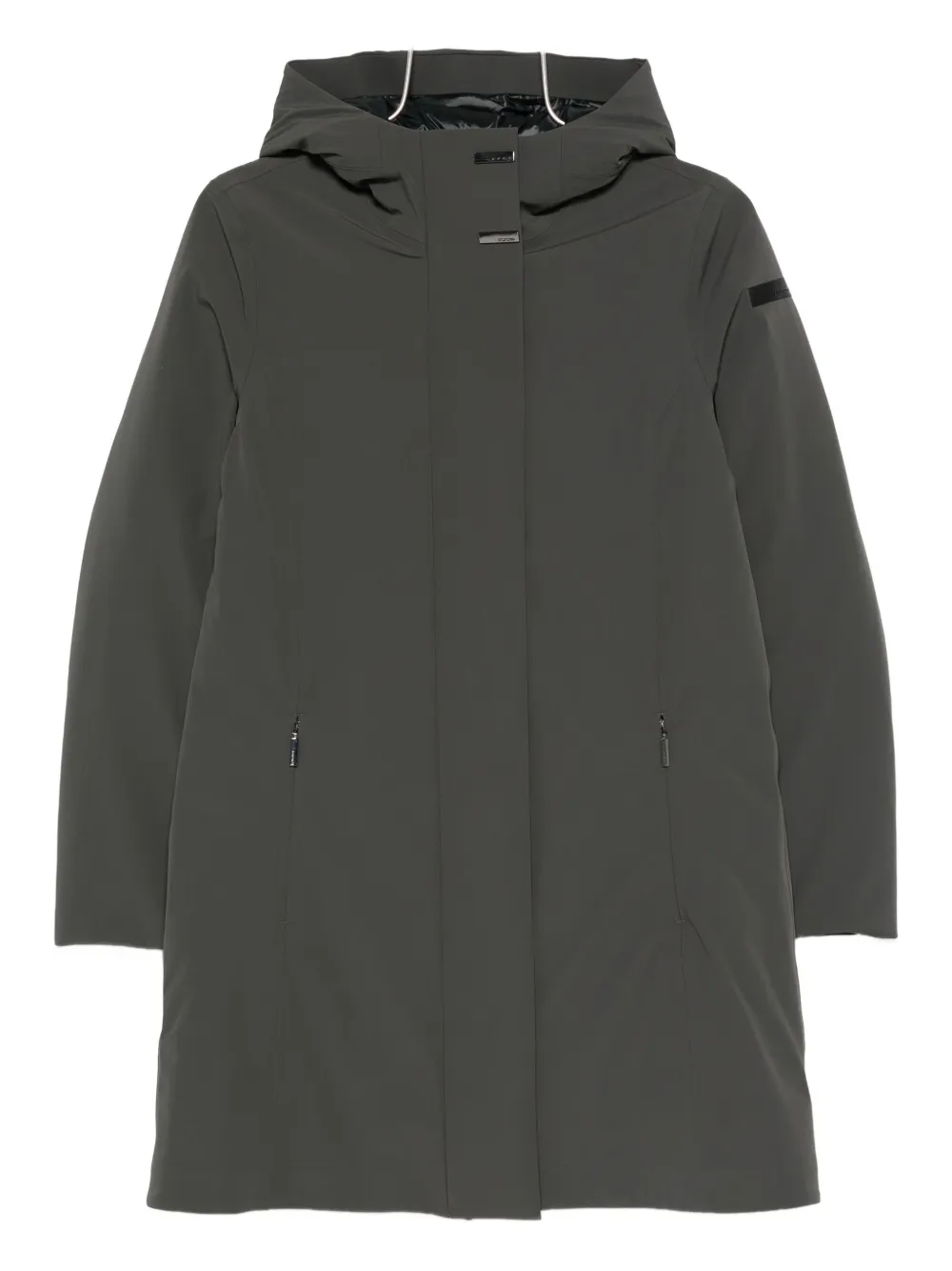 Roberto Ricci Designs Hooded Coat In Gray