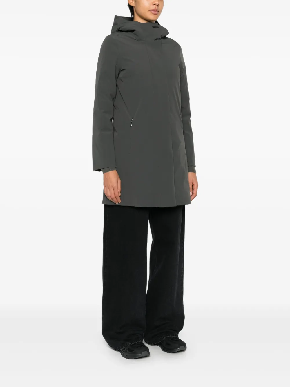 Roberto Ricci Designs Jas met capuchon Grijs