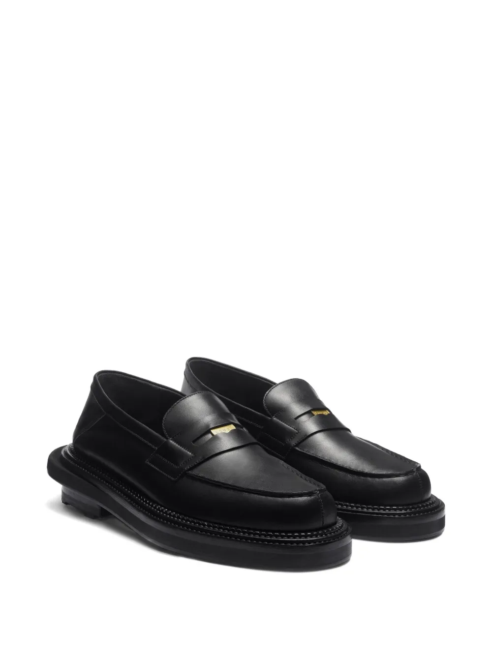 J.M. WESTON stitching leather loafers | Image 2