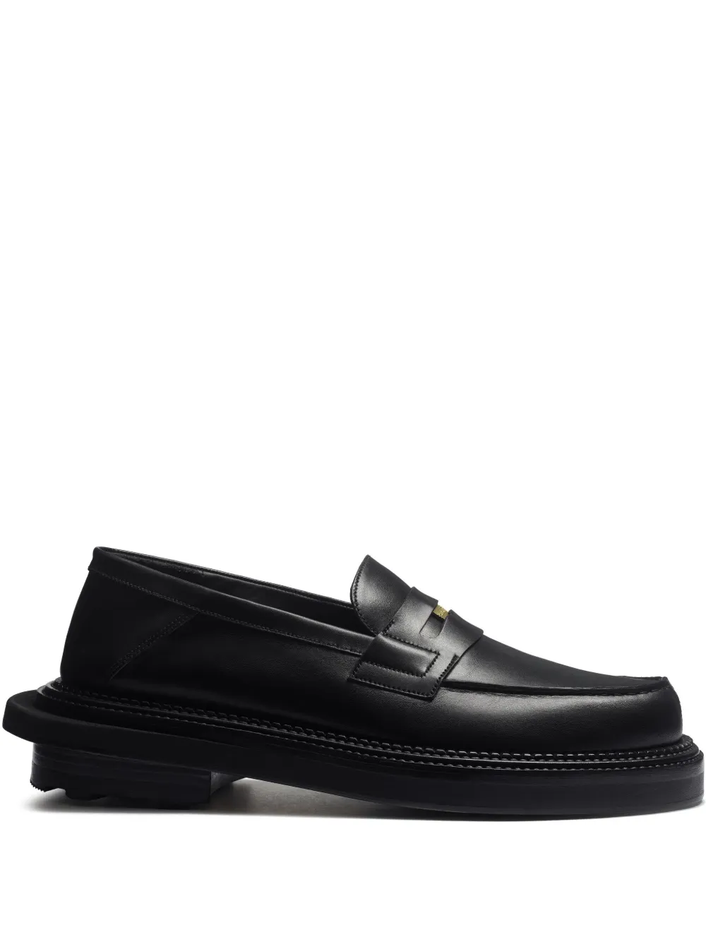 J.M. WESTON mocasines con costuras | negro | Image 1