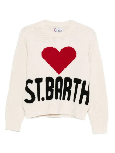 MC2 Saint Barth kyla heart knitwear