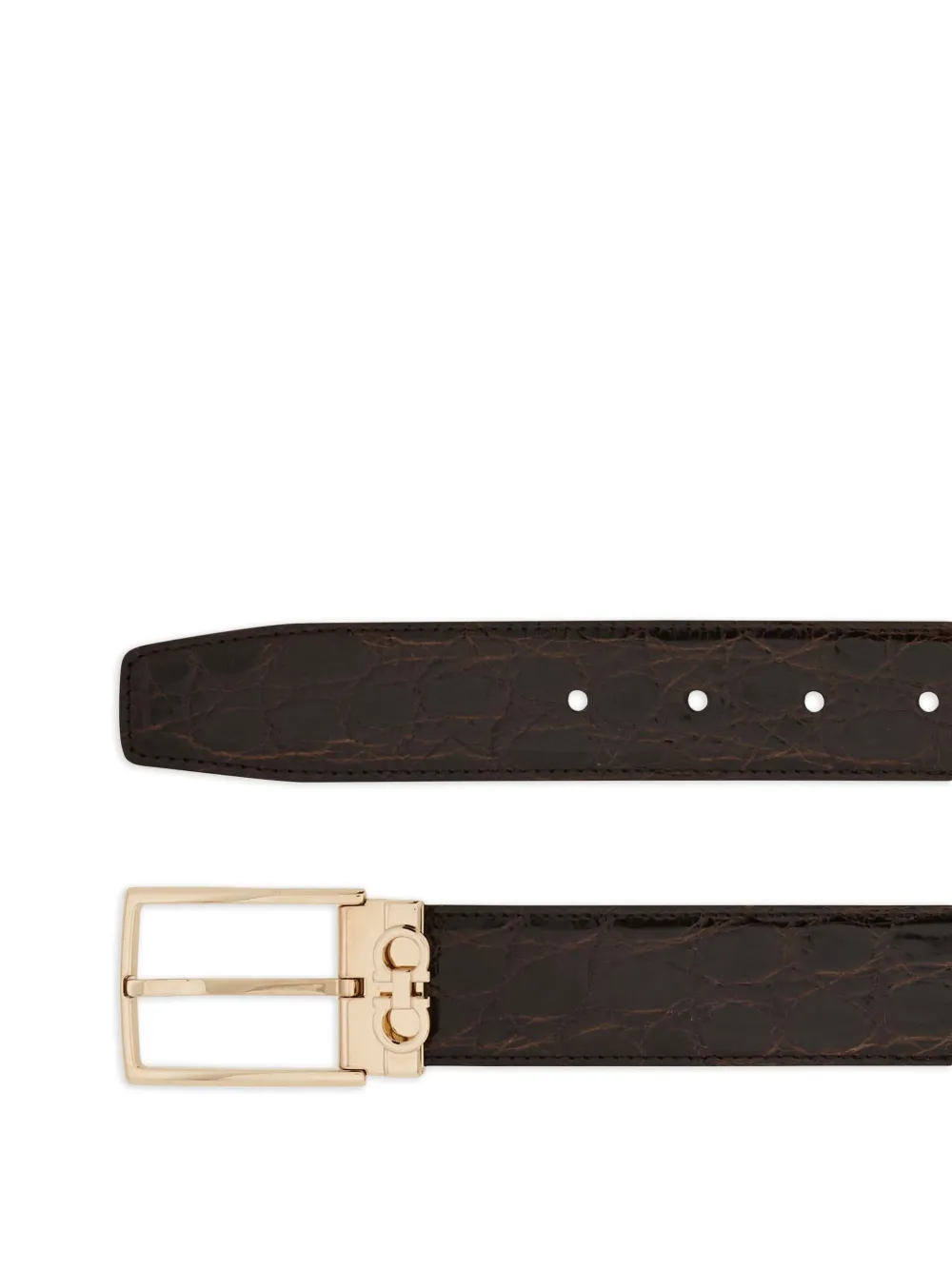 Ferragamo Gancini belt - Bruin