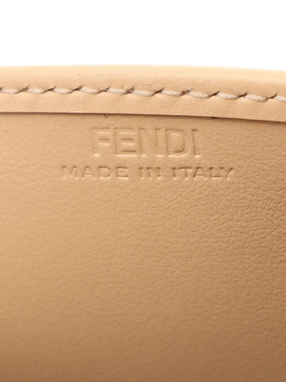 Pre-owned Fendi 2010-2025 Zucca Coated Canvas Flower Bouquet Roma Continental Wallet With Chain Crossbody Bag In Brown