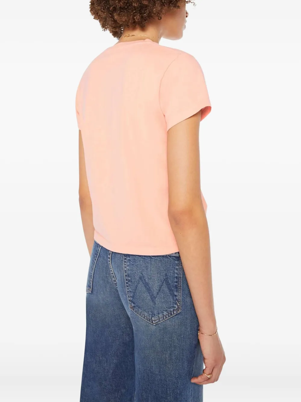 MOTHER T-shirt met print Roze