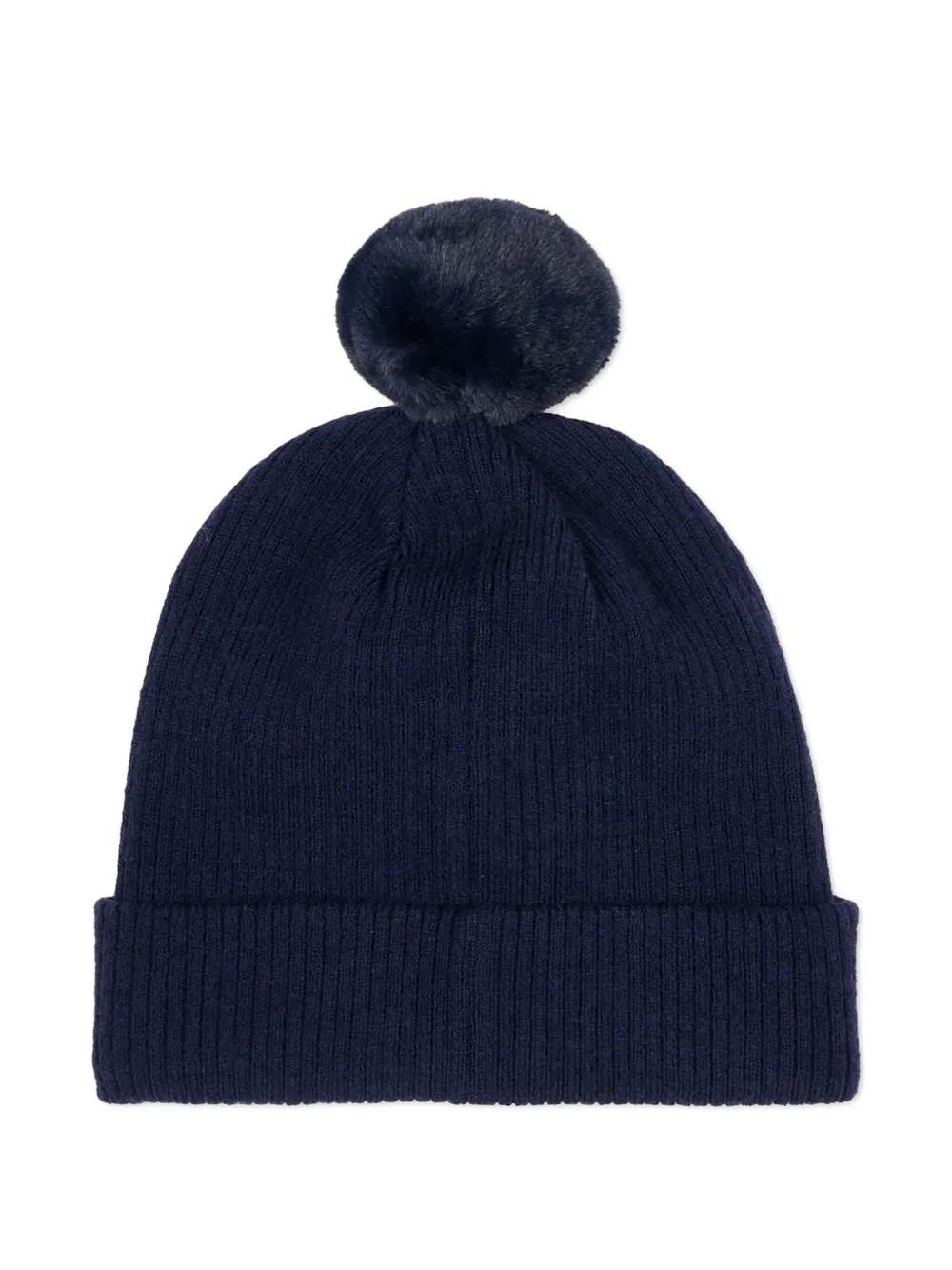 Timberland Pom-pom Beanie Hat In Blue