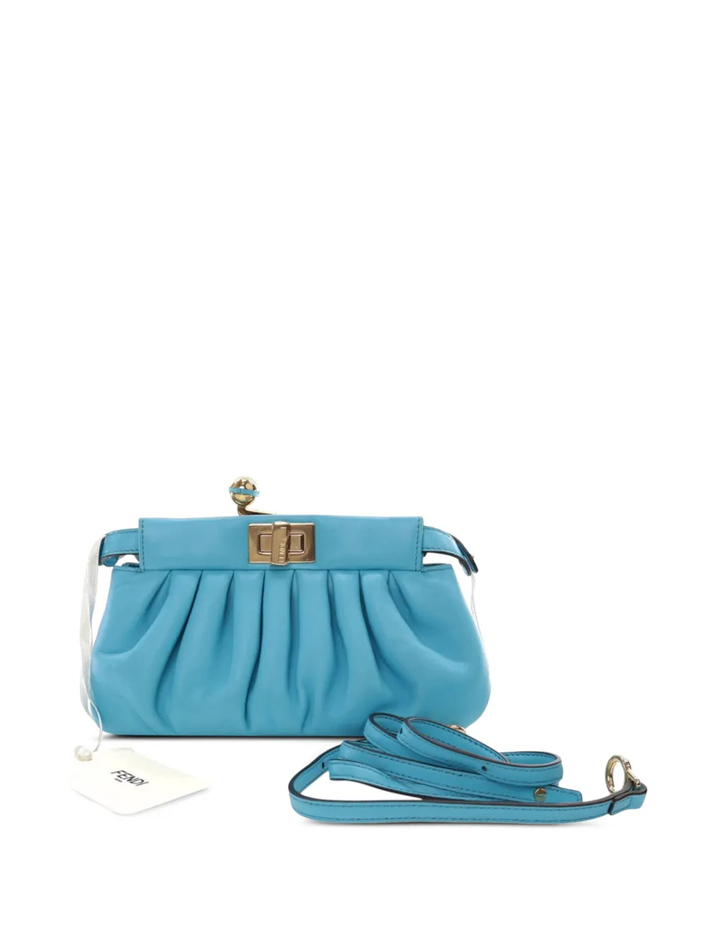 Fendi Pre-Owned 2010-2025 Nappa Peekaboo Click Clutch On Strap crossbody bag | Pre-Owned | Image 2