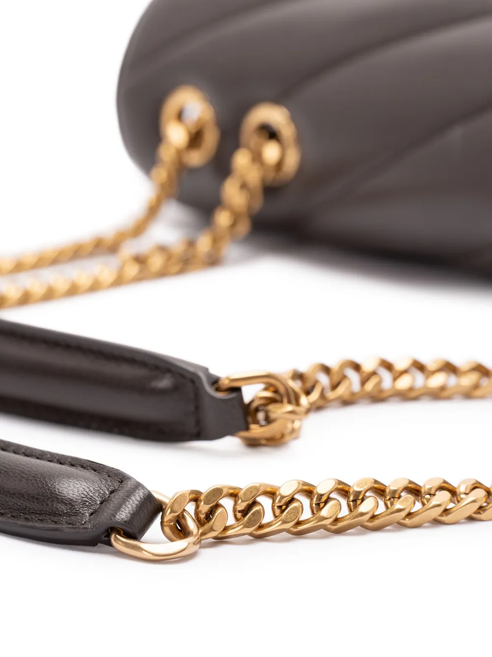 Chevron Chain Shoulder Bag