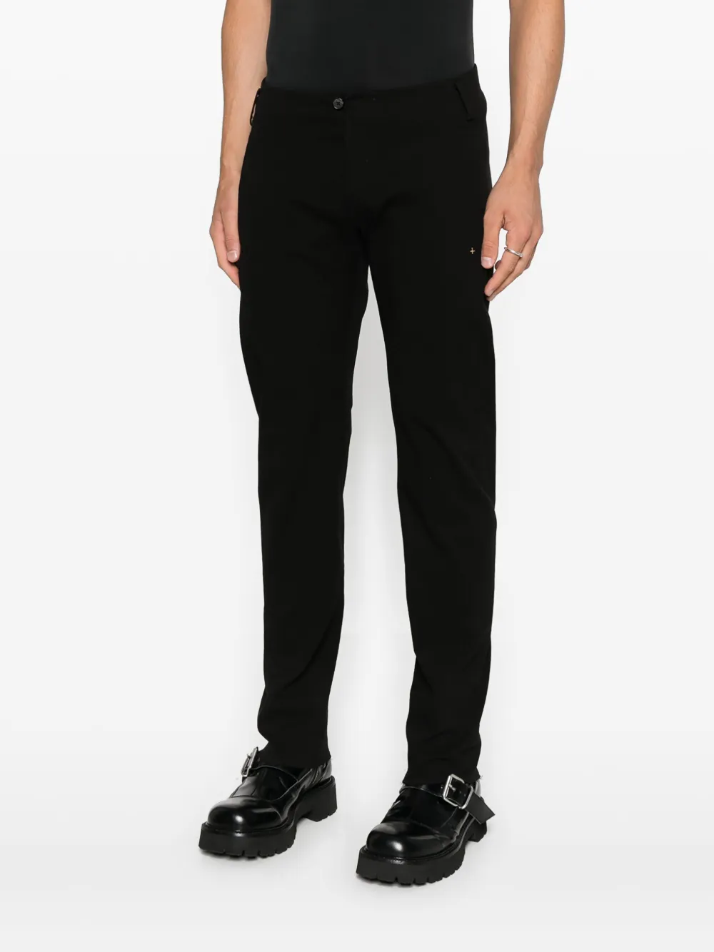  Ma+ Cotton-blend Trousers - Black 