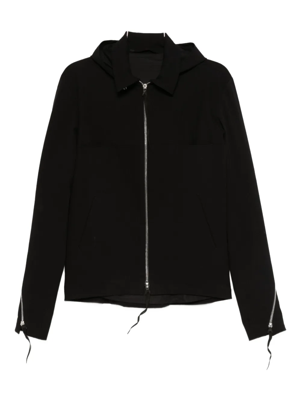 Ma+ hooded zip jacket | Black | Image 1