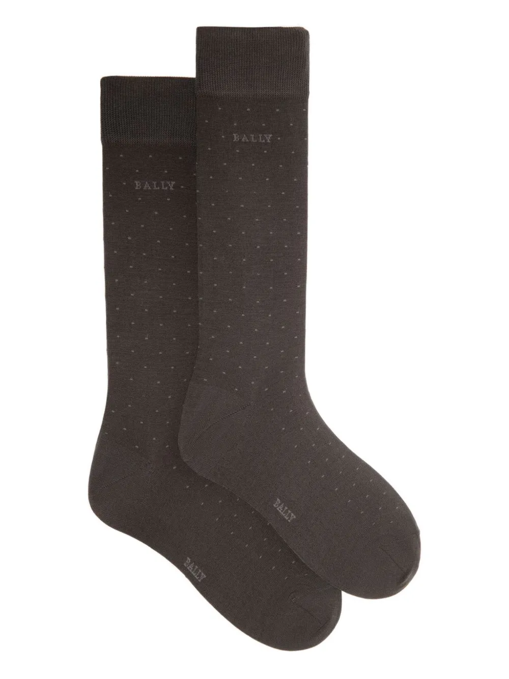 Bally logo-detailing socks | Grey