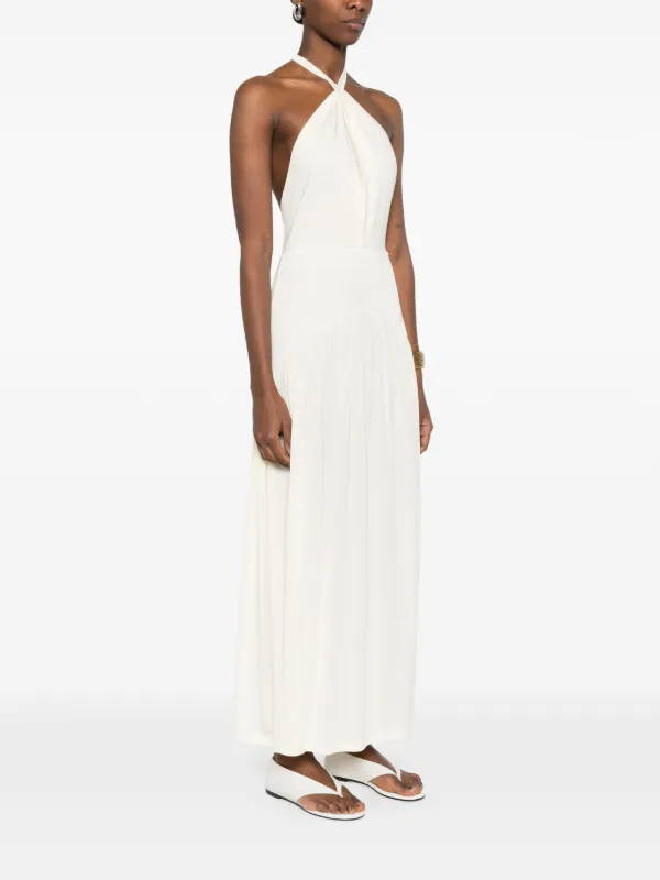 Aya Muse Ola Maxi Dress | Neutrals | FARFETCH