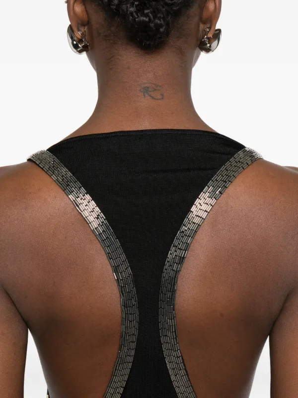 Aya Muse Luz Sleeveless Maxi Dress | Black | FARFETCH