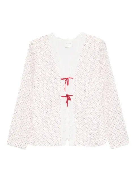 Posse Marlowe lace bows blouse