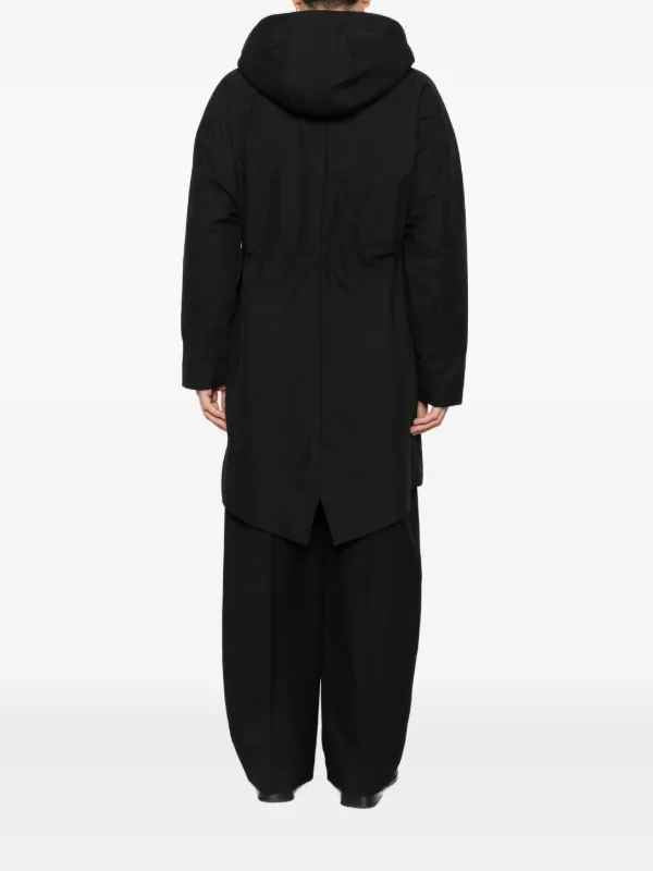 Simone Rocha ナイロンパーカーコートXL新品 Simone Rocha パーカーコート | ブラック | FARFETCH JP