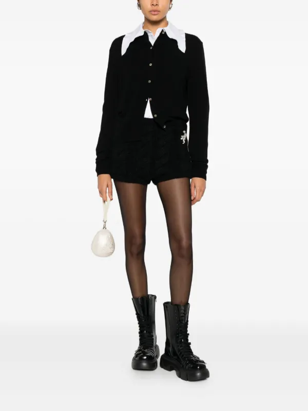 Simone Rocha デコラティブ ショートパンツ | ブラック | FARFETCH JP