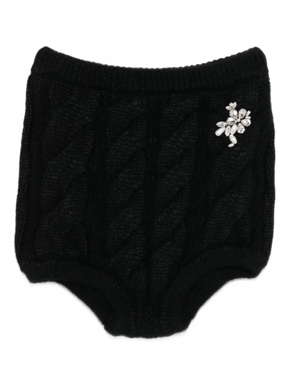 Simone Rocha embellished shorts | Black | Image 1