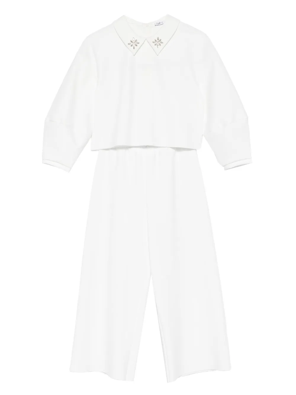 Il Gufo traje deportivo con detalles en el cuello | blanco | Image 1