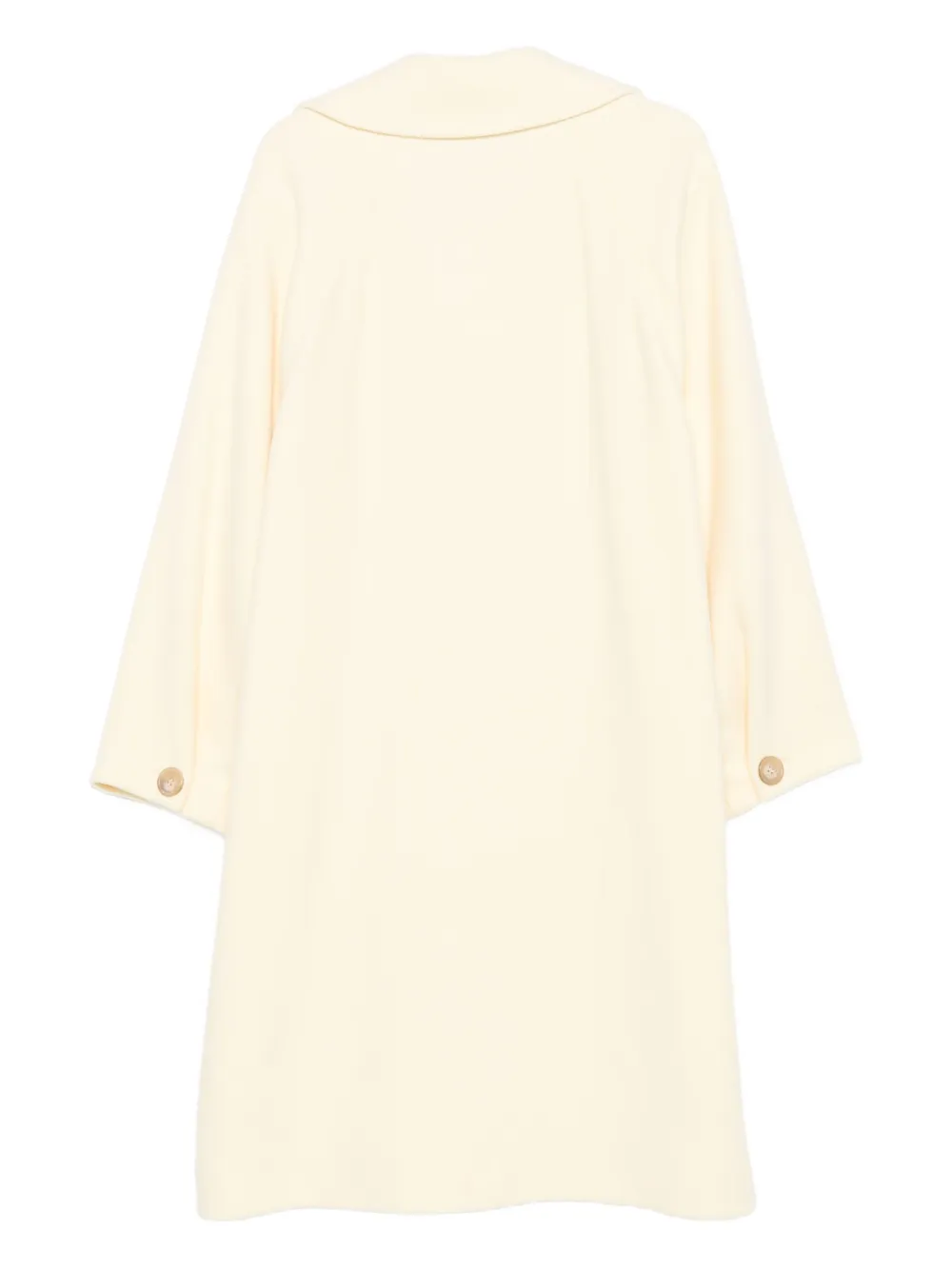 N°21 Double-breasted Coat In Neutral