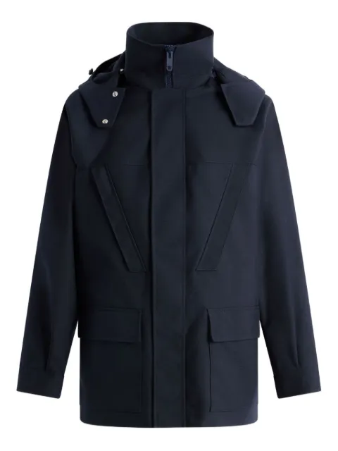 Bally parka con capucha removible