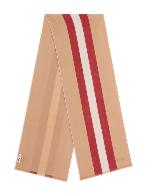Bally ribbon wool scarf
