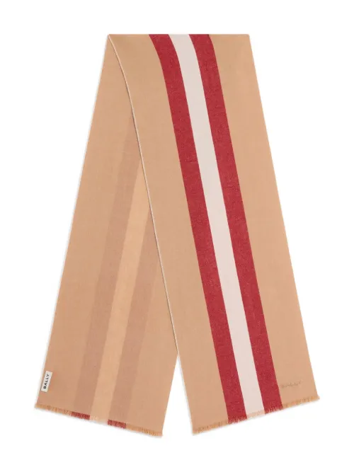 Écharpe en laine à rayures - Bally - Modalova
